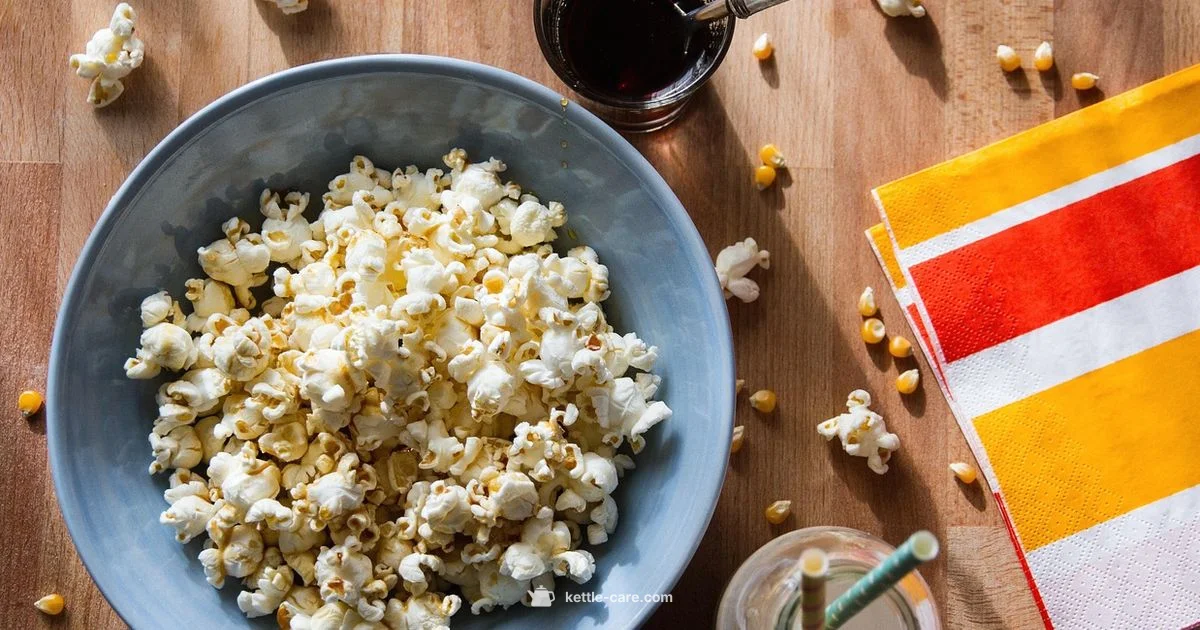Kettle Corn at Home - Kettle Care