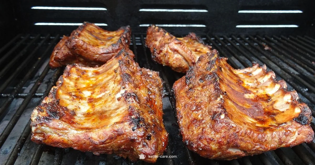 Weber Kettle Ribs - Kettle Care